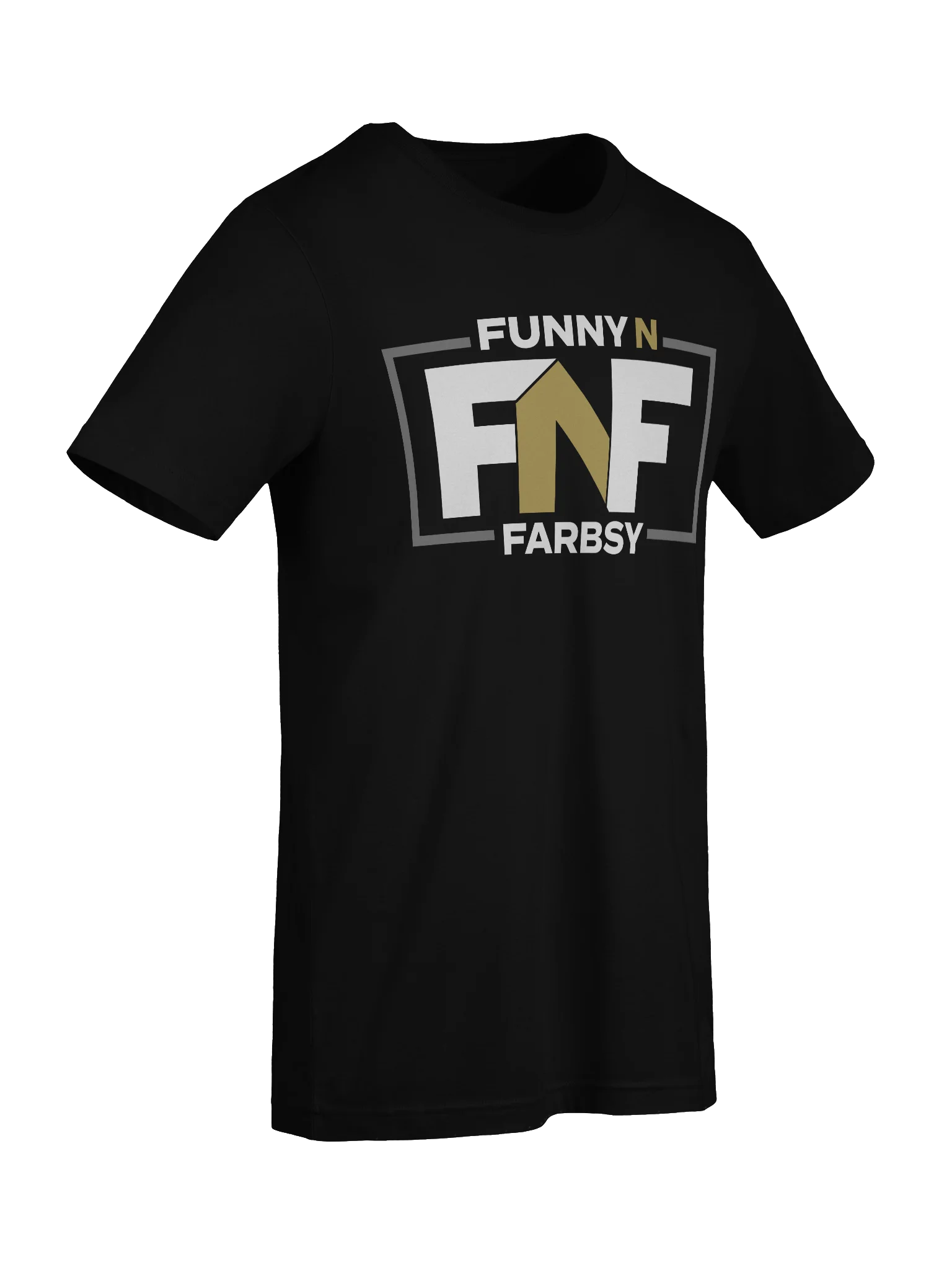 FunnyNFarbsy Black & Gold Wrestling Shirt product image (34)