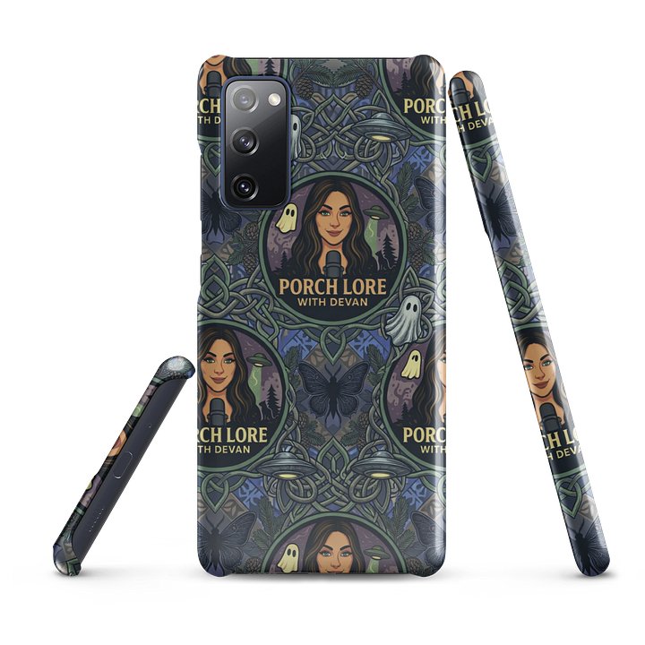 PORCH LORE DEVAN PERIWINKLE MOTH SAMSUNG PHONE CASE product image (9)