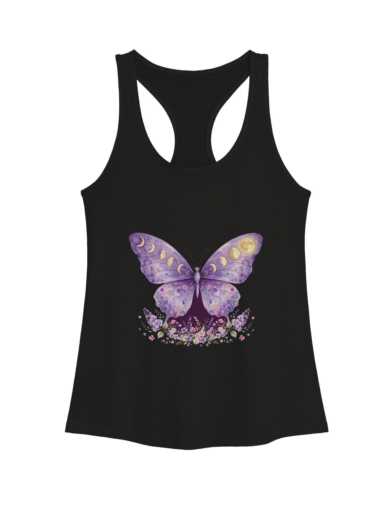 Moonphase Butterfly Tank product image (1)
