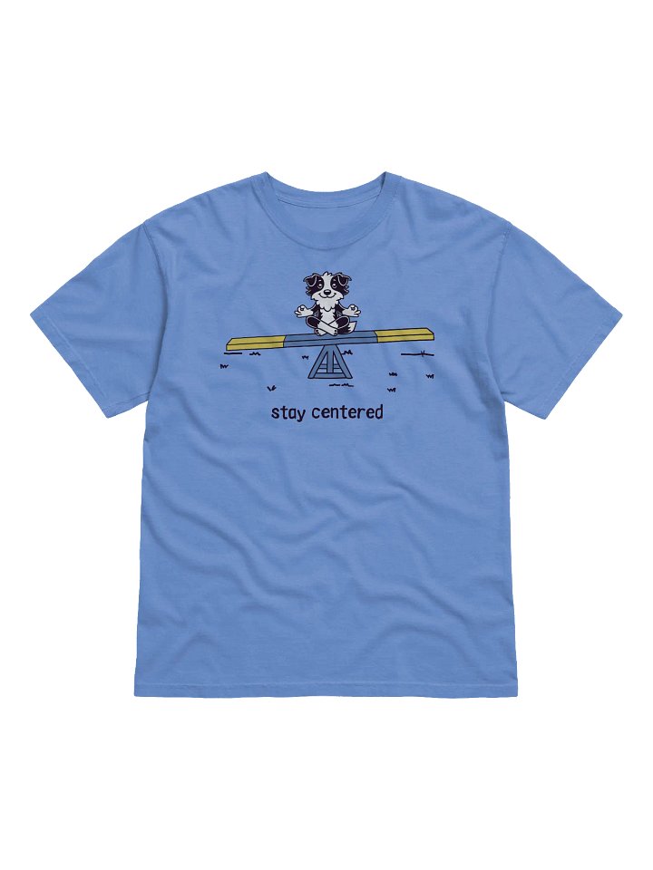 Stay Centered Border Collie Tee product image (1)