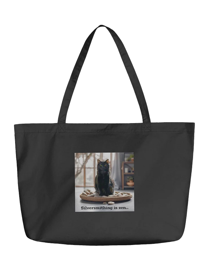 Silversmithing is zen tote bag product image (1)
