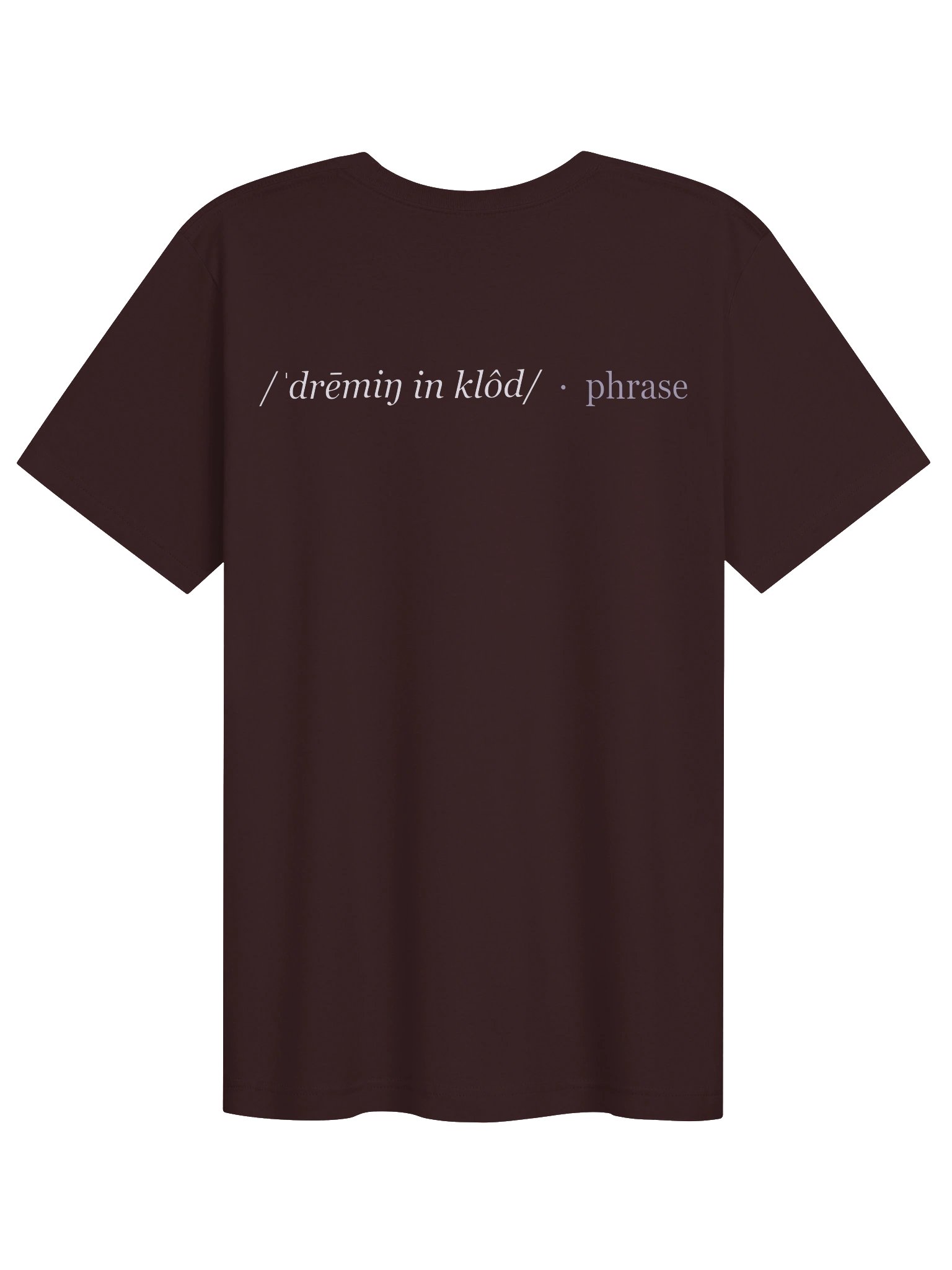 Dreaming In Claude- Ox Black T-Shirt product image (2)