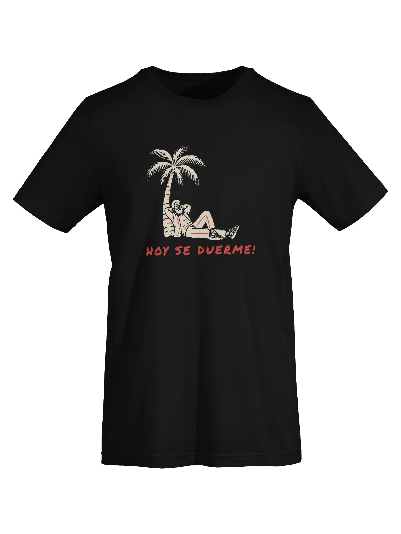 Hoy Se Duerme Tee — Black product image (5)