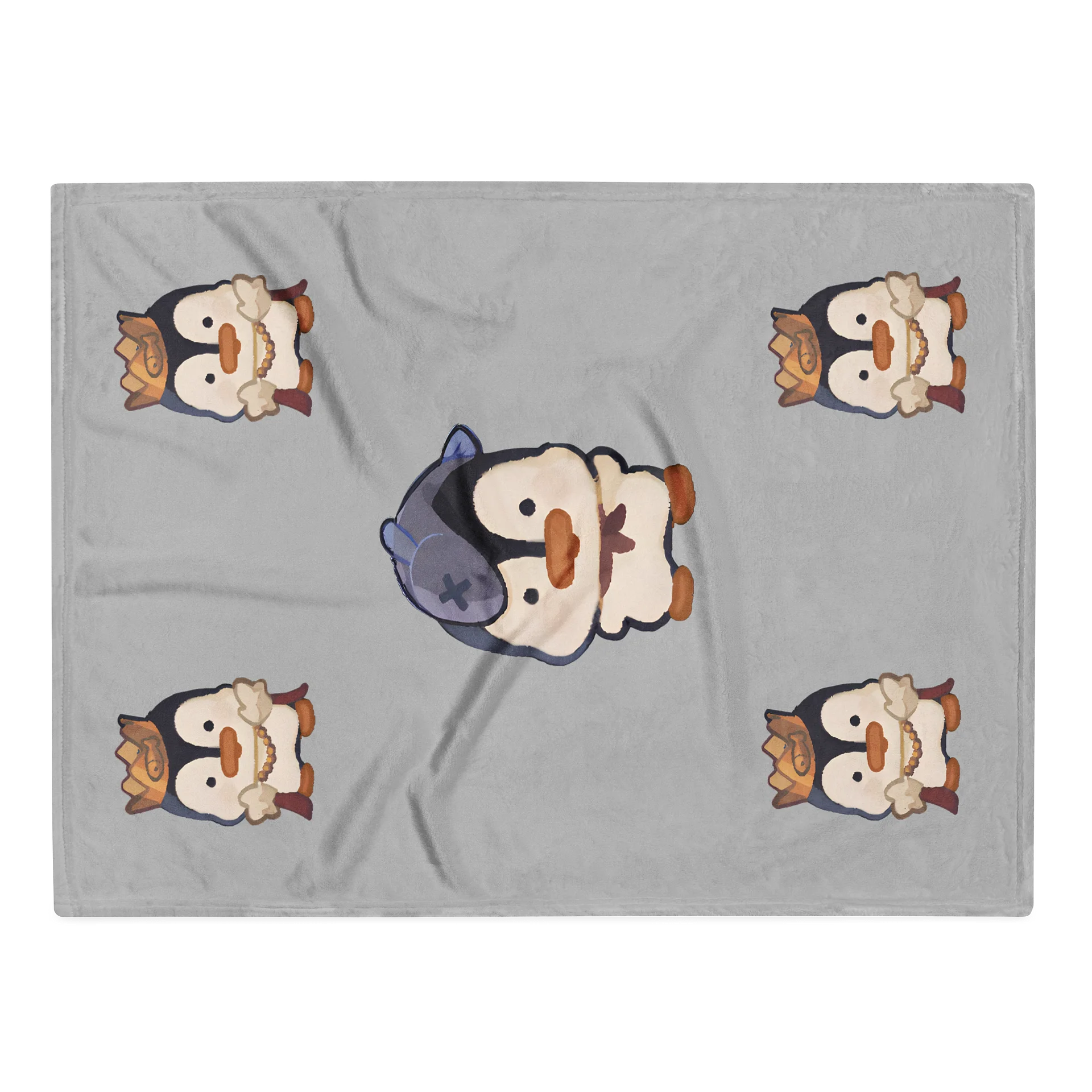 Grey Throw Blanket product image (2)