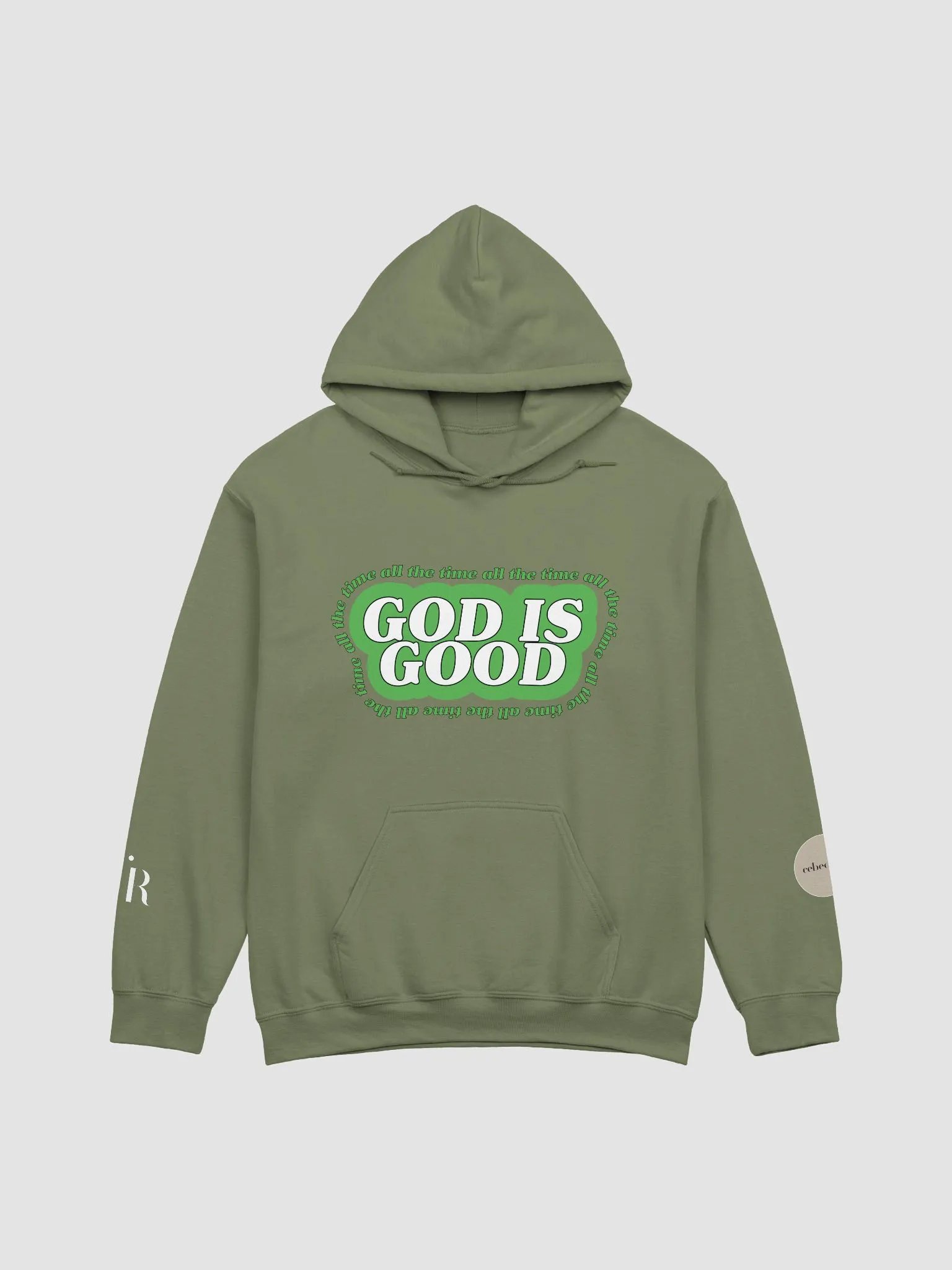 GREEN Good is Good Hoodie product image (1)