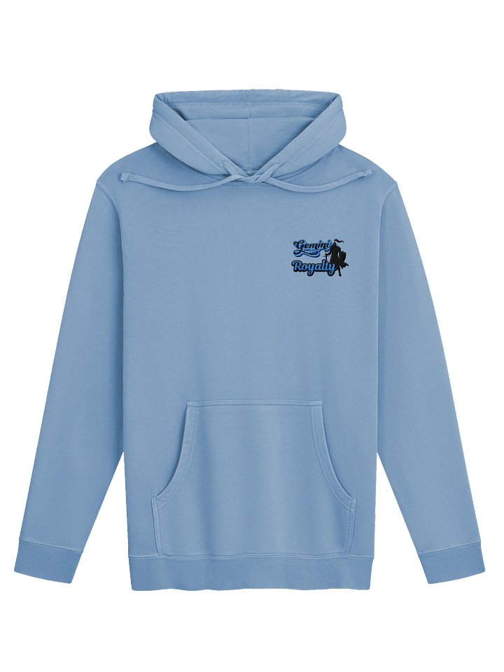 Blue Gemini Royalty Dyed Hoodie product image (2)