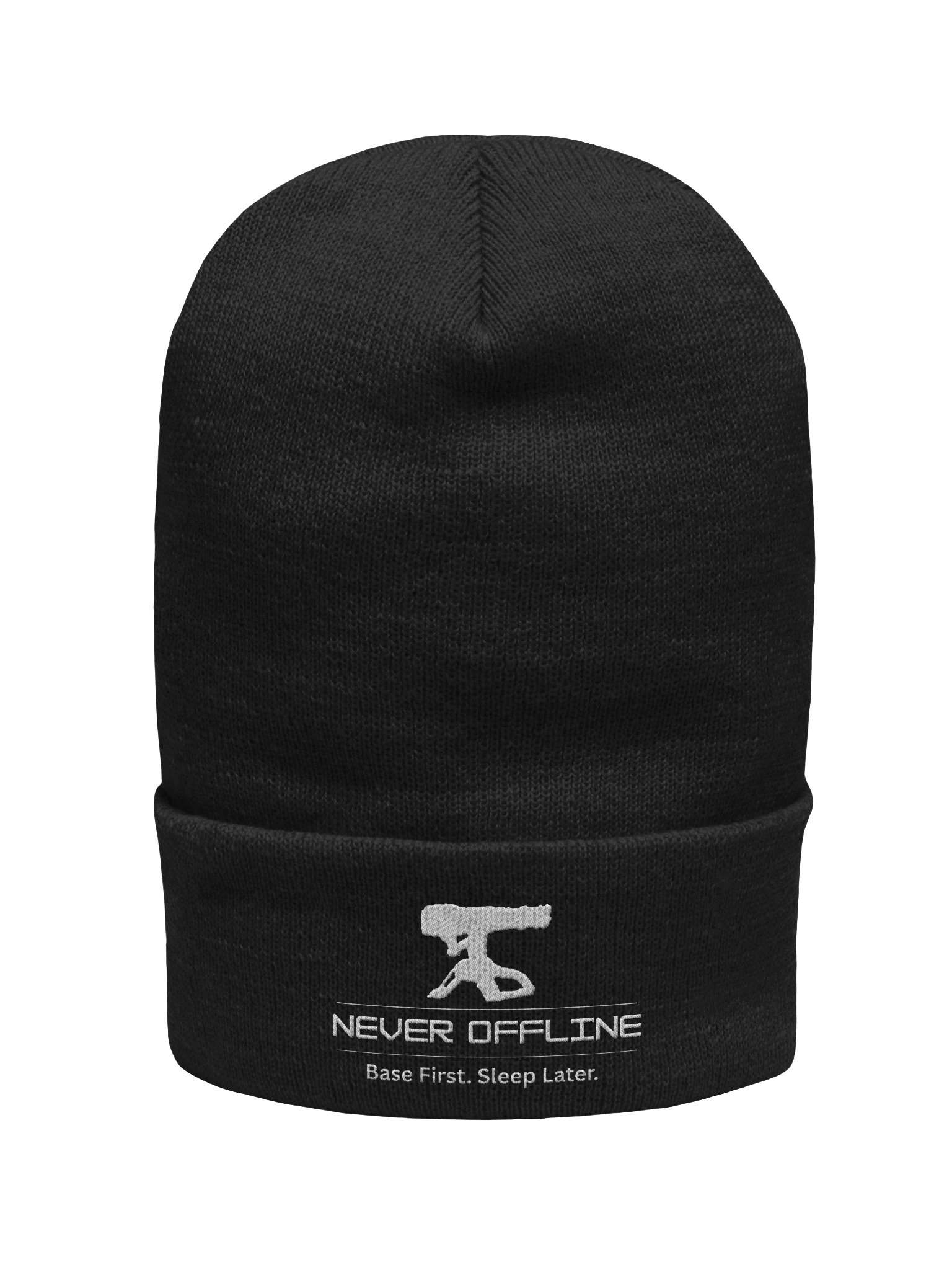 Never Offline: Basewatch Edition Beanie product image (1)
