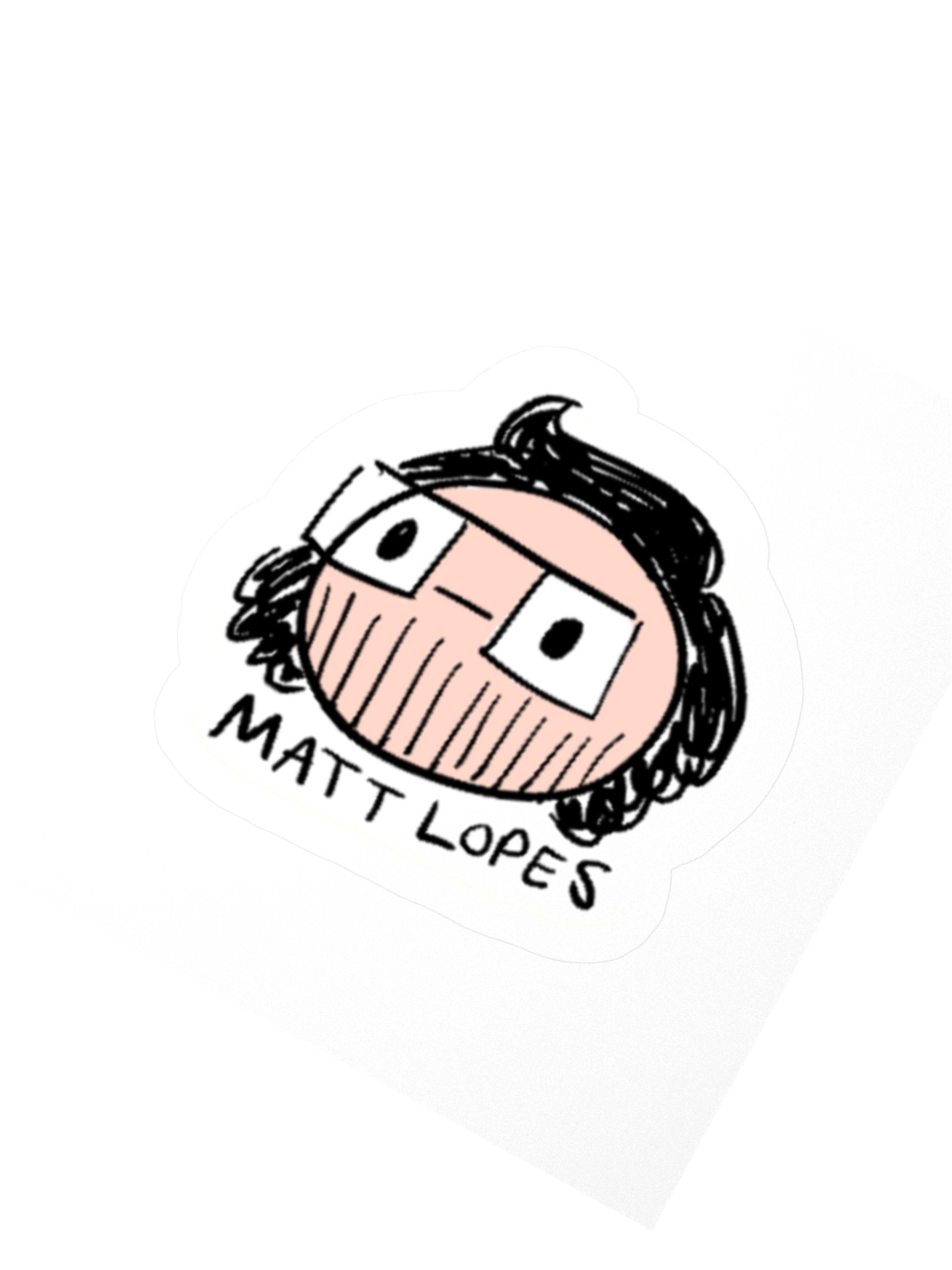 Matt Lopes Head Sticker product image (3)