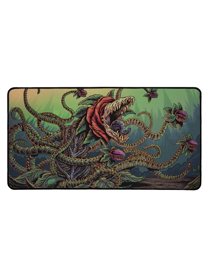 'Plant' Hand Drawn Playmat by DarkSideTokens! product image (1)