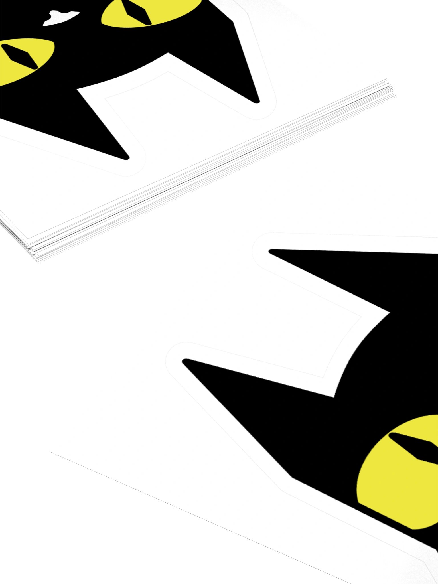 Black Cat Sticker product image (11)