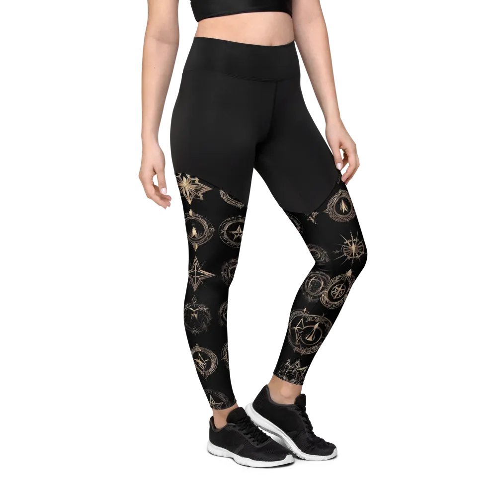 Symbology Black Top Leggings with Pocket product image (3)