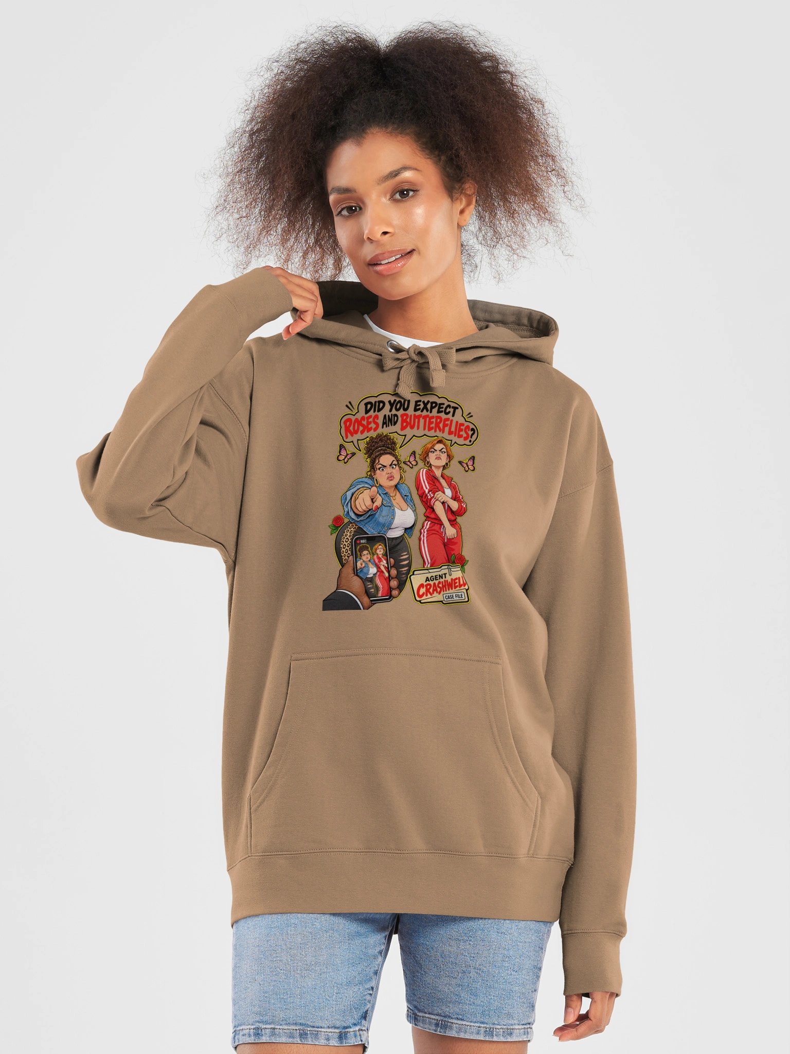 Roses & Butterflies — Agent Crashwell Hoodie product image (34)