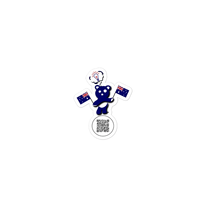 Australia — Country Bear Sticker | BehrBrained Media product image (1)