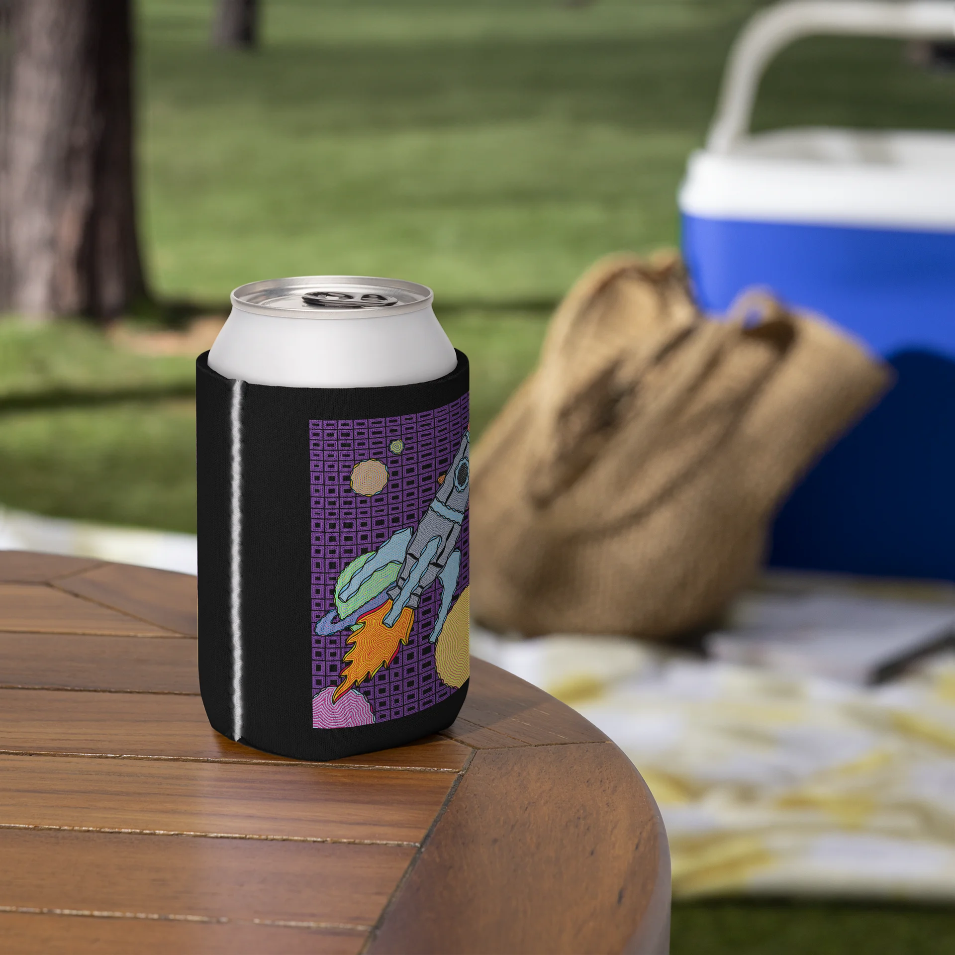 Coozie Can Cooler (Space v1) product image (5)