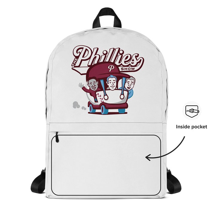 White Backpack product image (2)