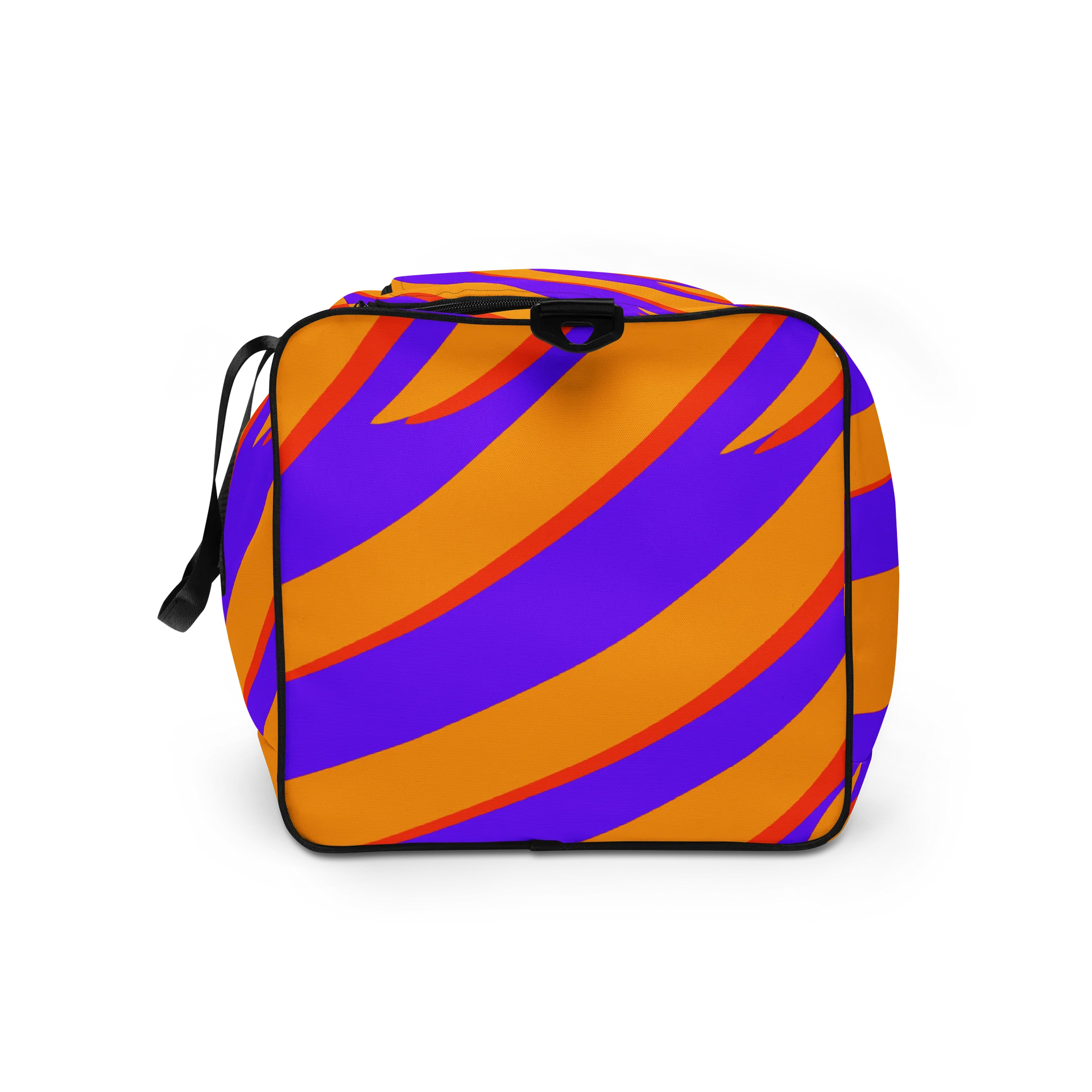Tiger Print Duffle Bag – Orange Purple product image (9)