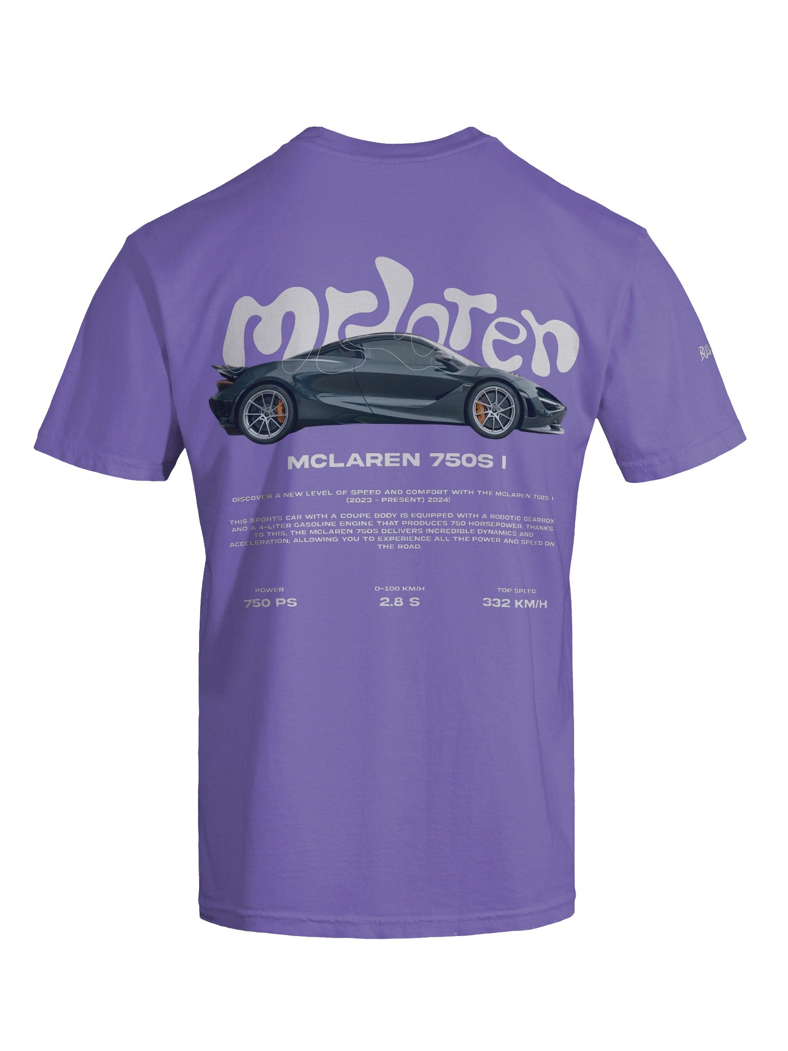 Mclaren 750S I Tee - Bulvant - pHv3vApFhsQ