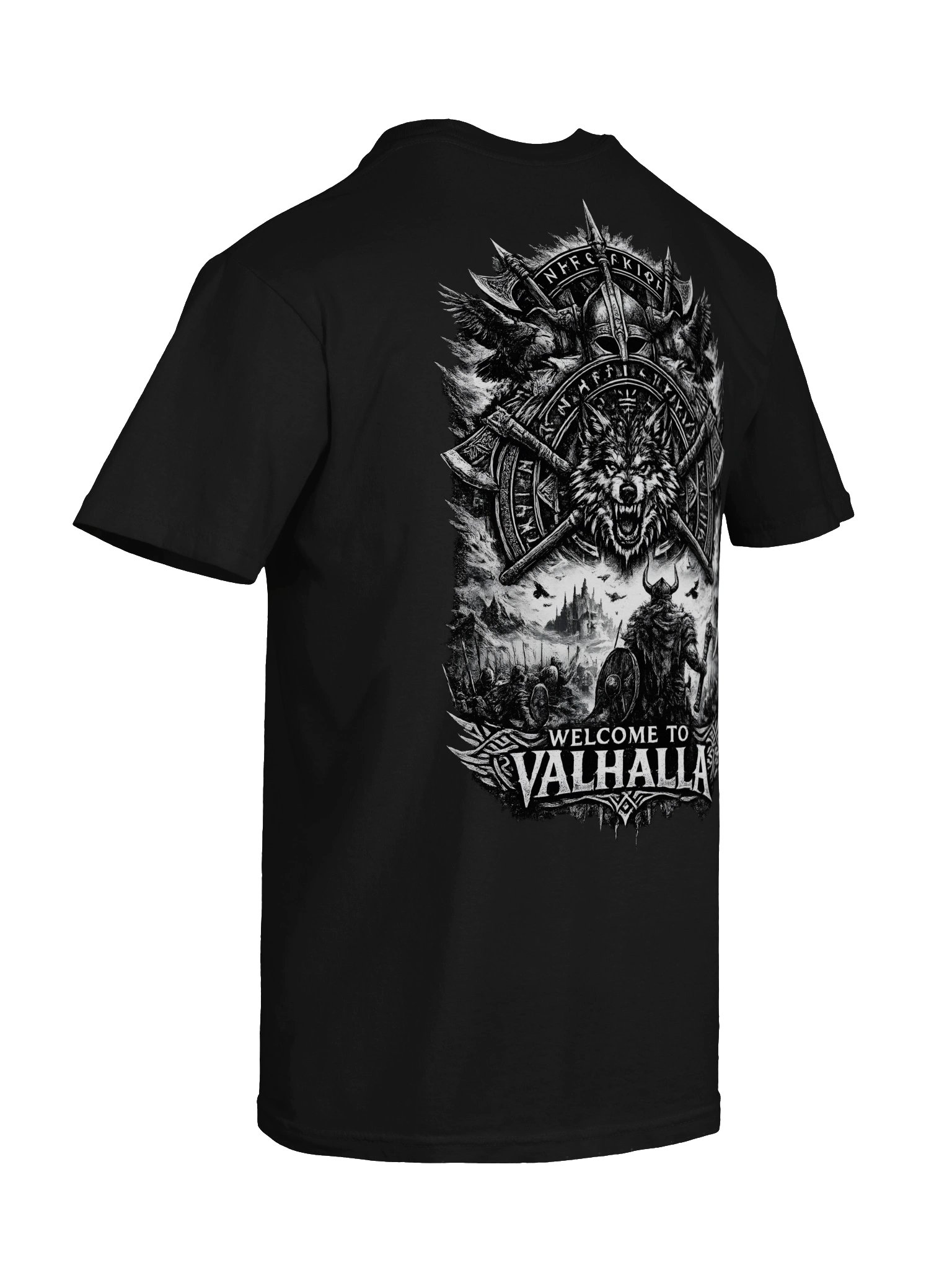 Viking Hardstyle | Welcome to Valhalla | Heavyweight T-Shirt product image (8)