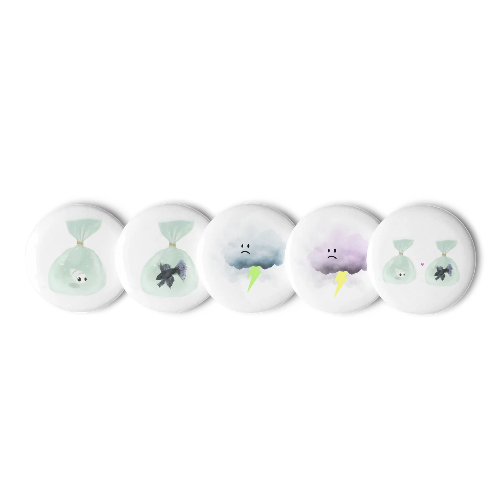Set of 5 Pins product image (1)