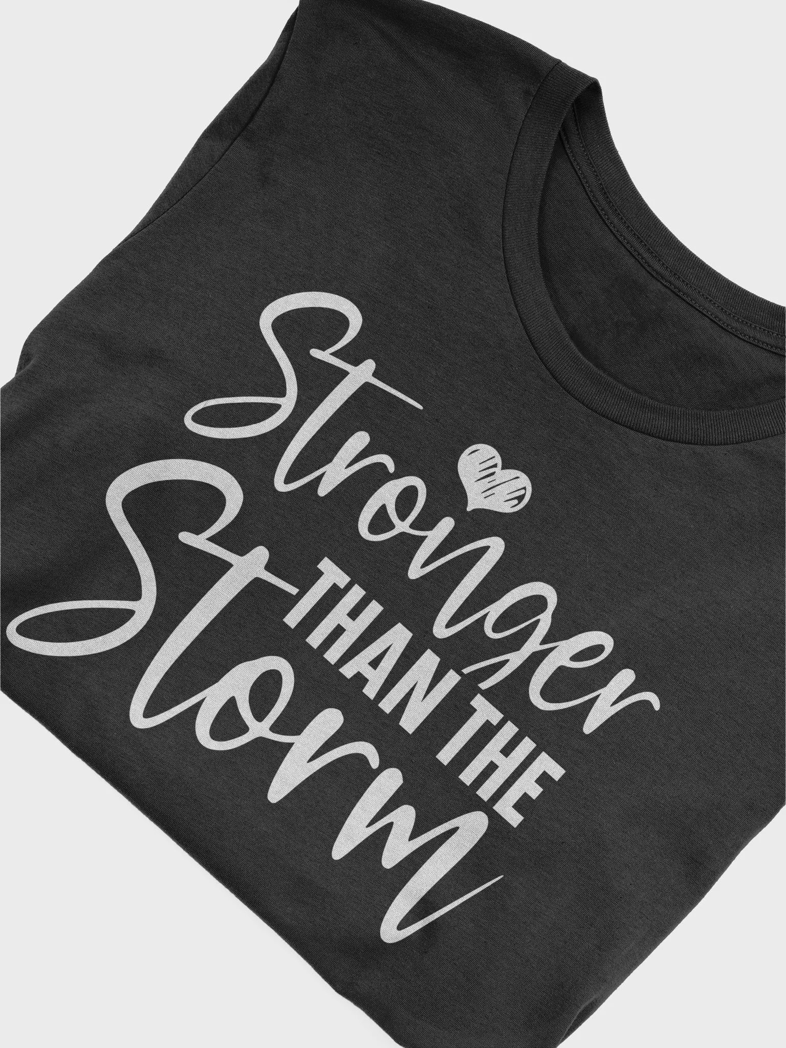 Stronger Than The Storm - Women's Black T-Shirt product image (6)