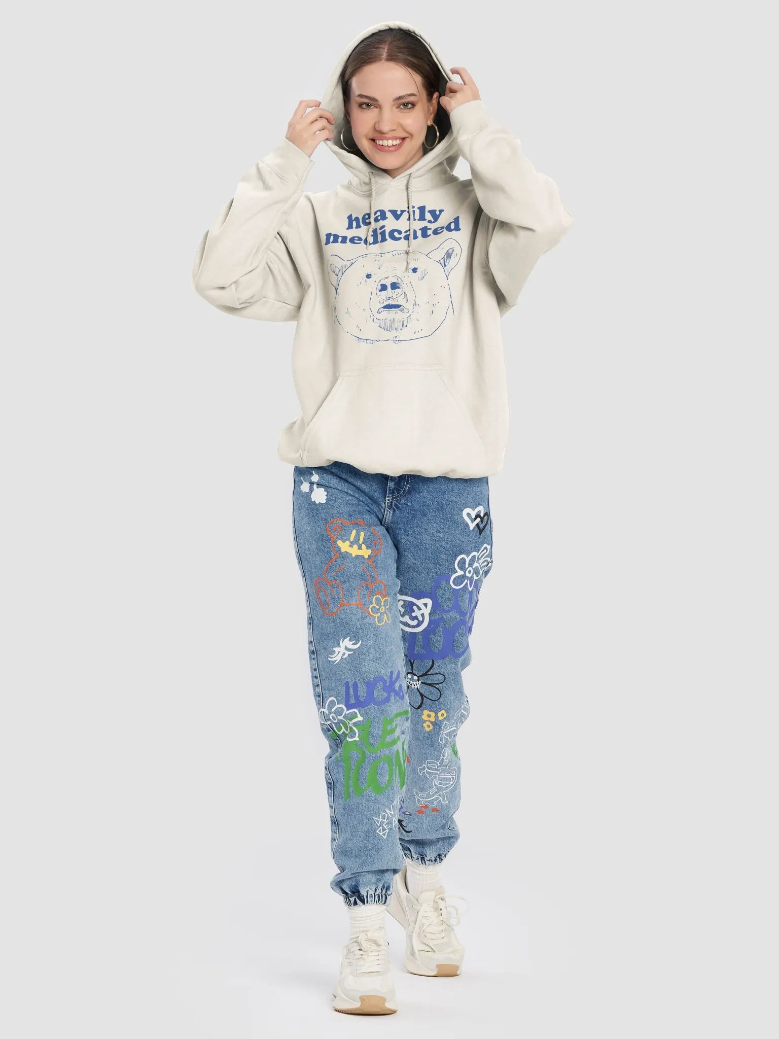 Heavily medicated Hoodie product image (8)