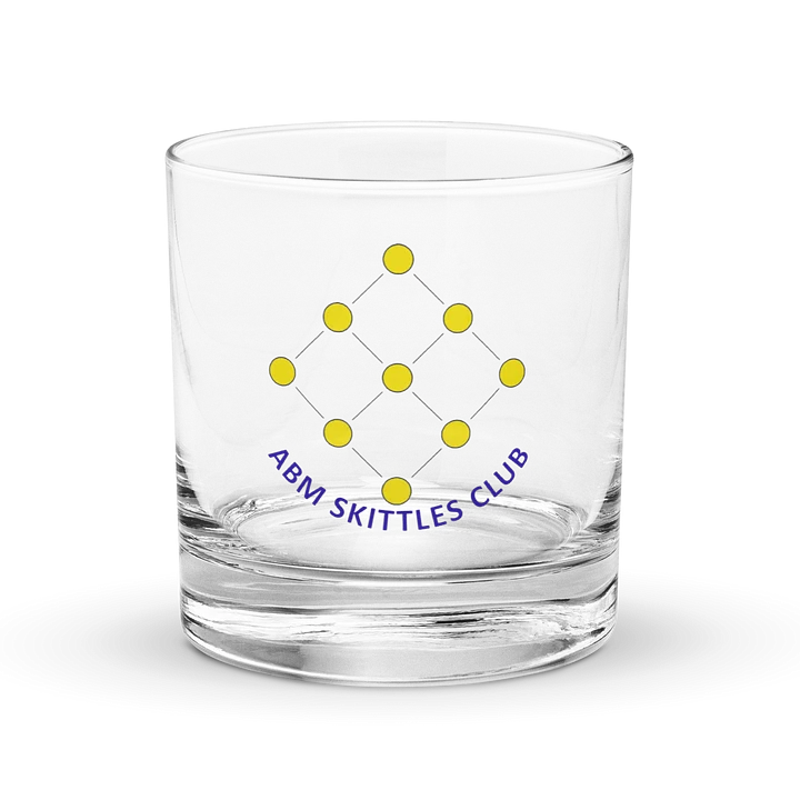 ABM Skittles Club 10.5 oz. Rocks Glass product image (1)