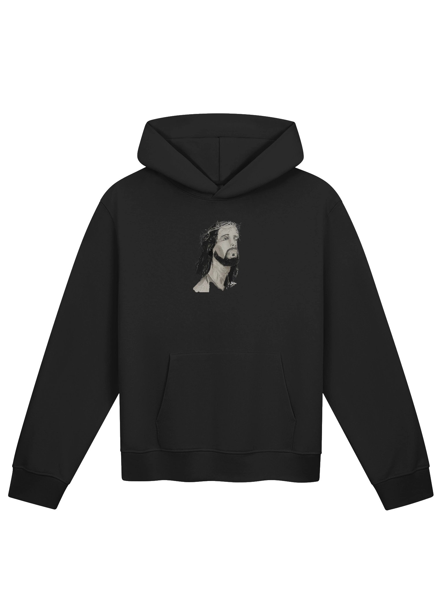 Christ Head Hoodie for Winter product image (1)