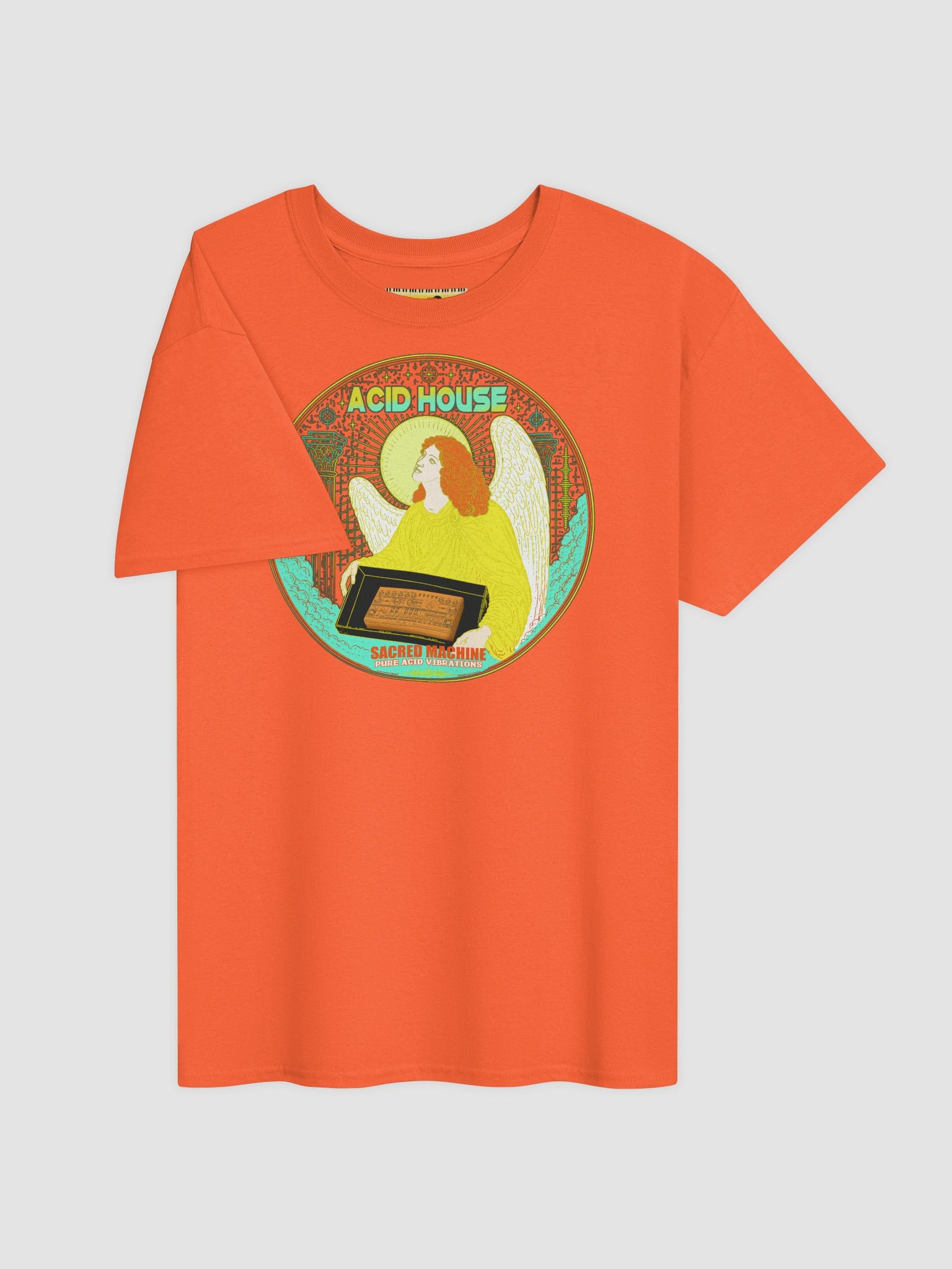 ACIDUS SANCTUS TD3, by Frank Fonik Unisex t-shirt product image (4)