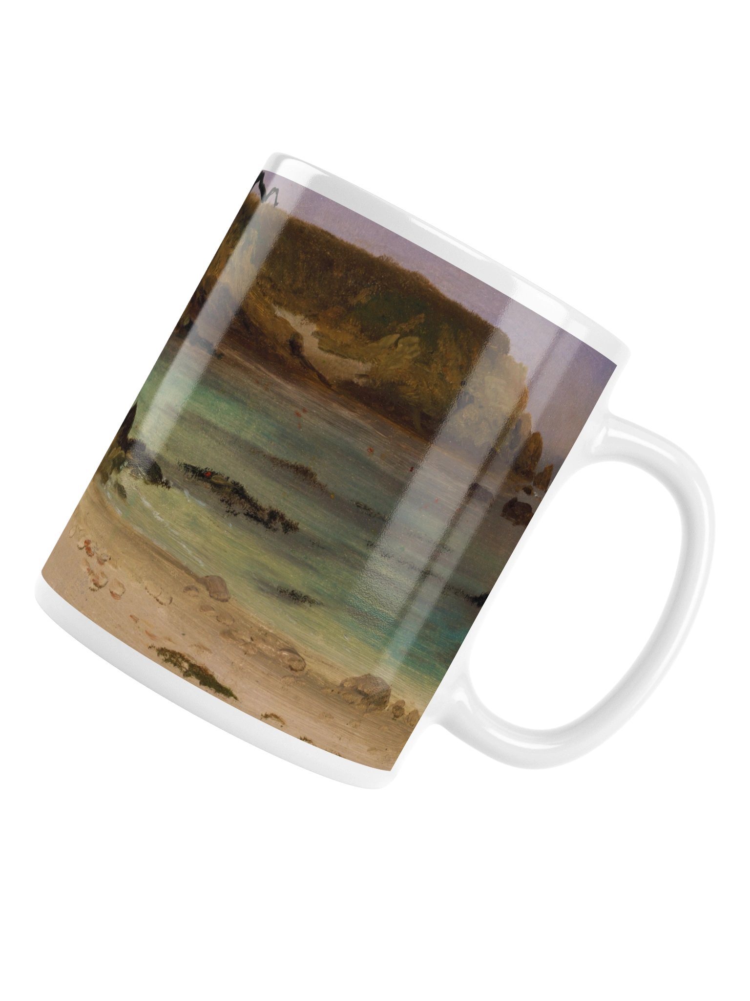 Sea Cove (Albert Bierstadt) Mug product image (7)
