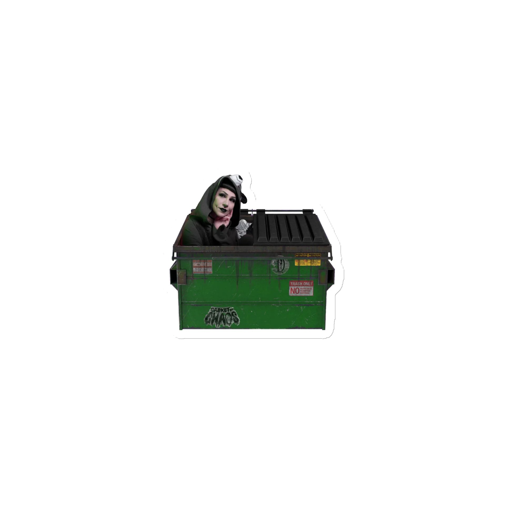 Dumpinmestetics Magnet product image (2)