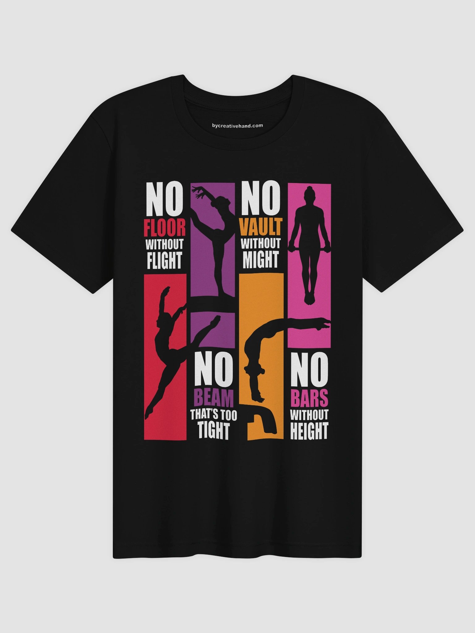 No Bars Floor Beam Vault T-Shirt product image (1)