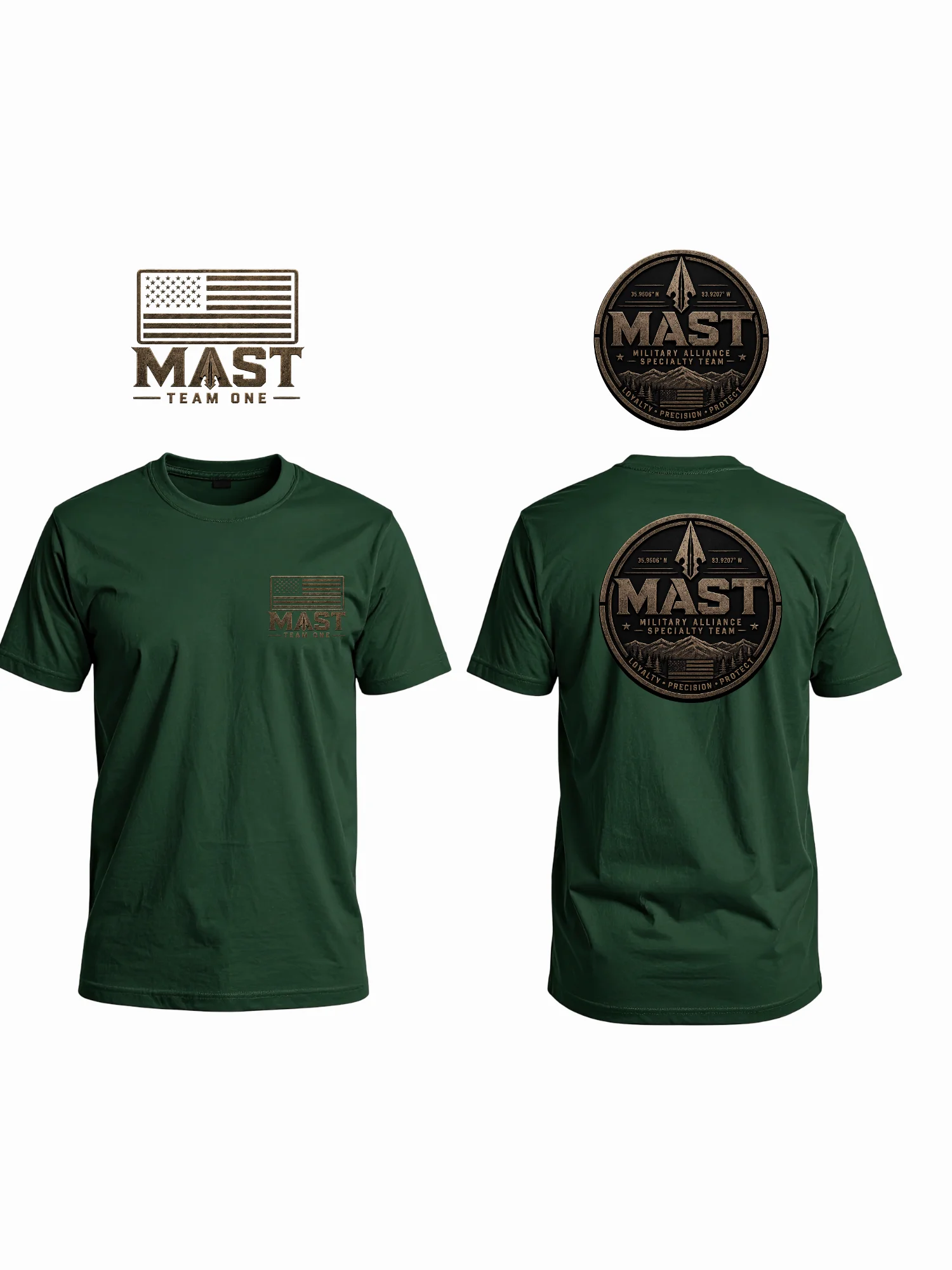 Team One - MAST T-shirt product image (1)