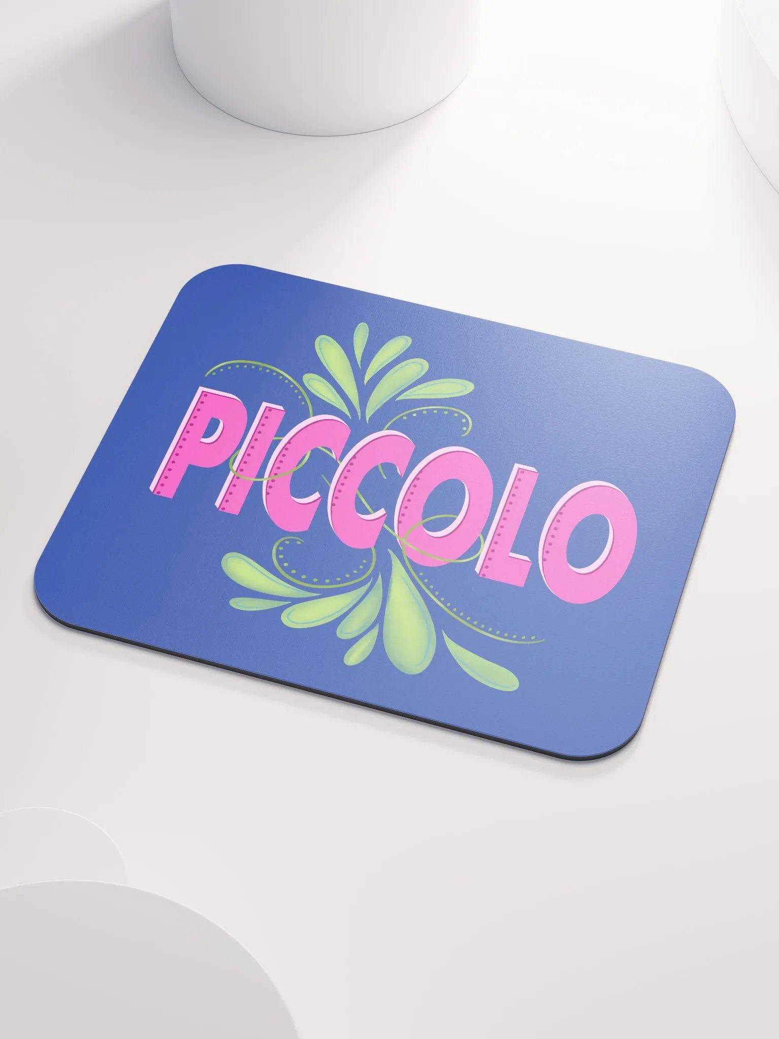 Flute Flourish Mouse Pad - Piccolo product image (3)