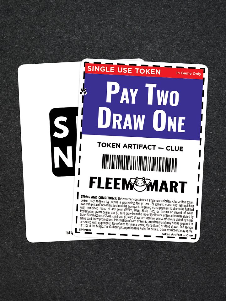 Fleem-Mart Coupon - Clue Token product image (1)