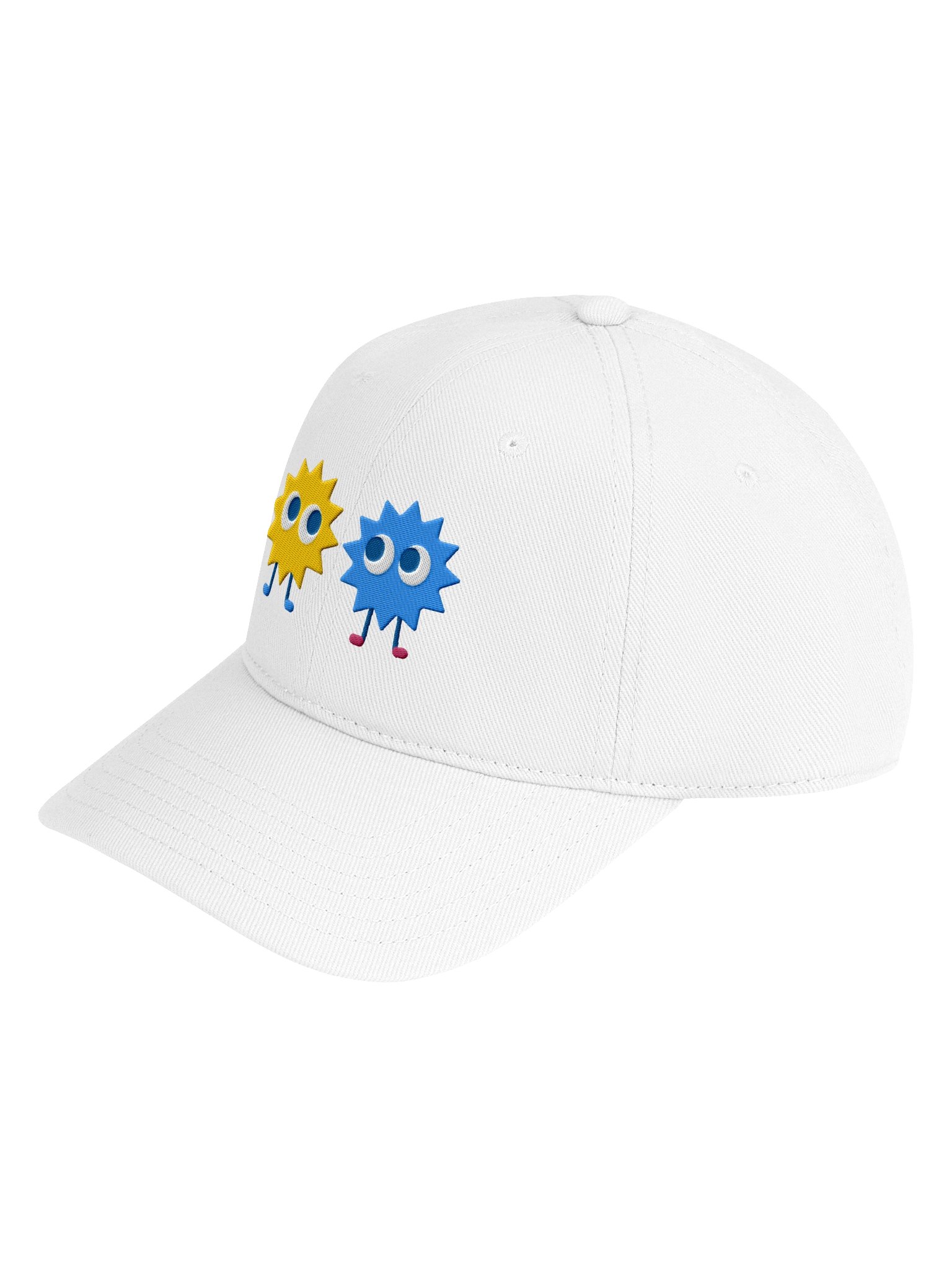 Spikey hat: yellow/blue product image (3)