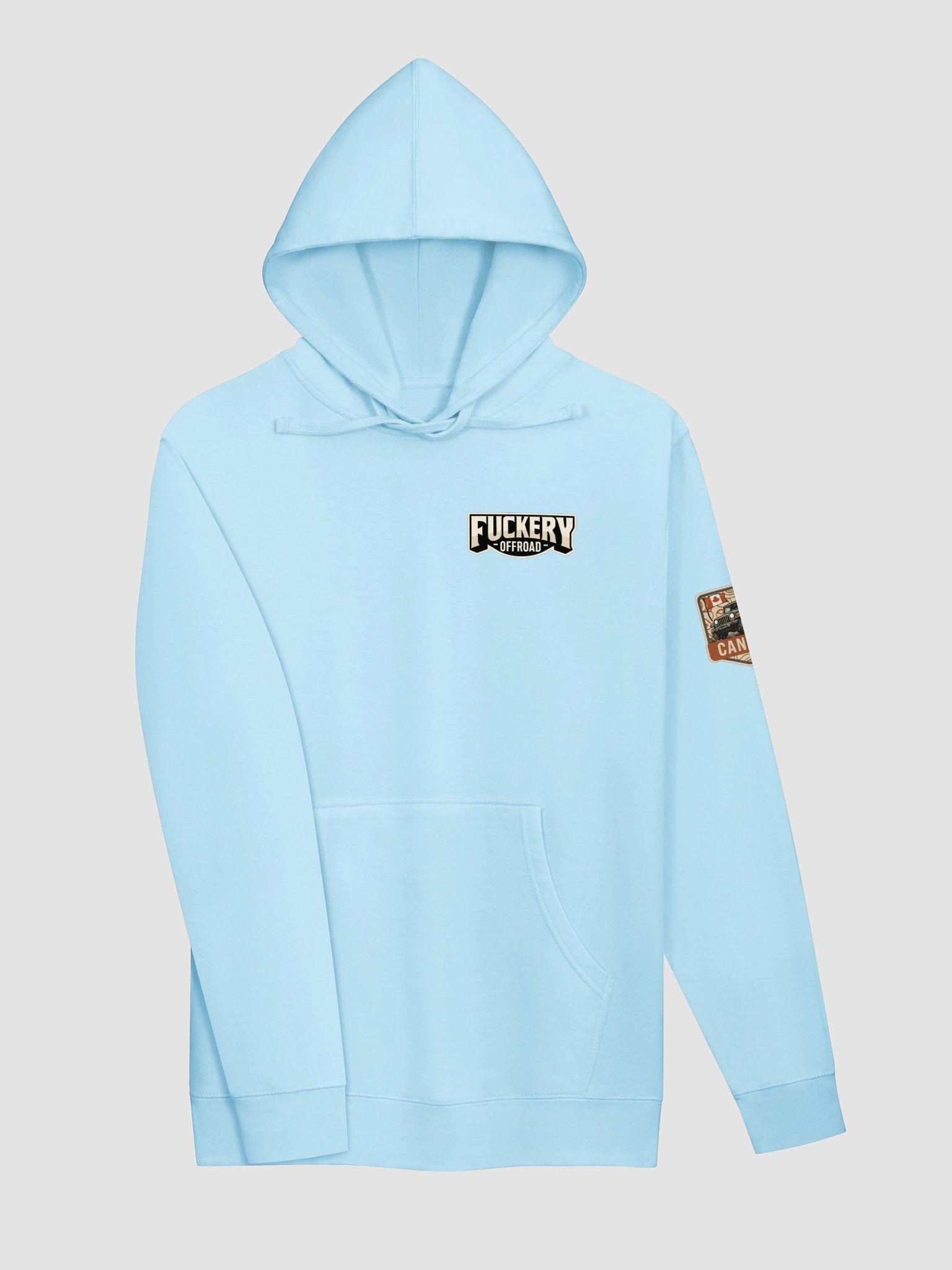 Ladies Pull-Over Hoodie with Fuckery Jeep Logo product image (3)