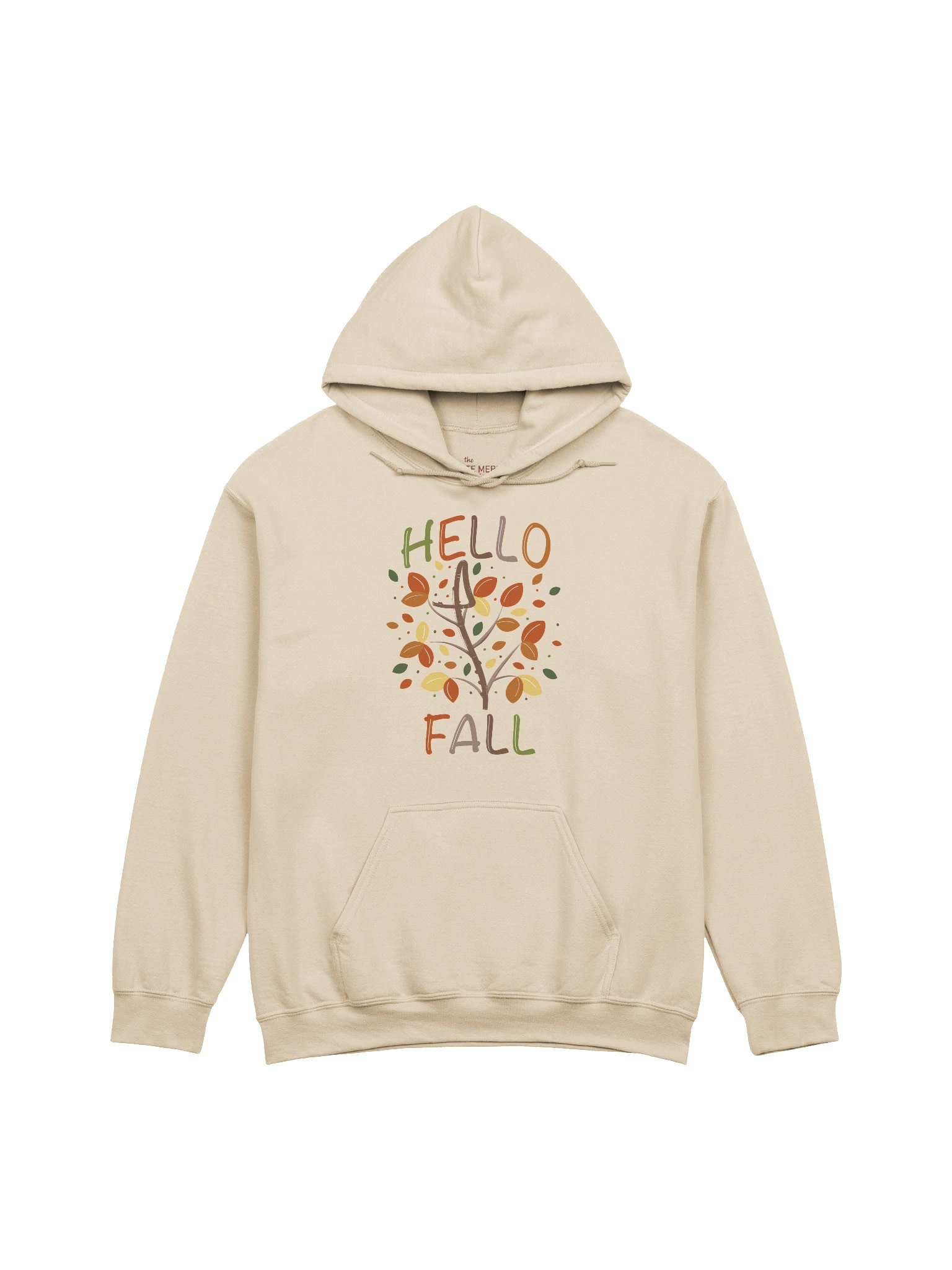 Hello Fall Hoodie Contrabass Flute product image (1)