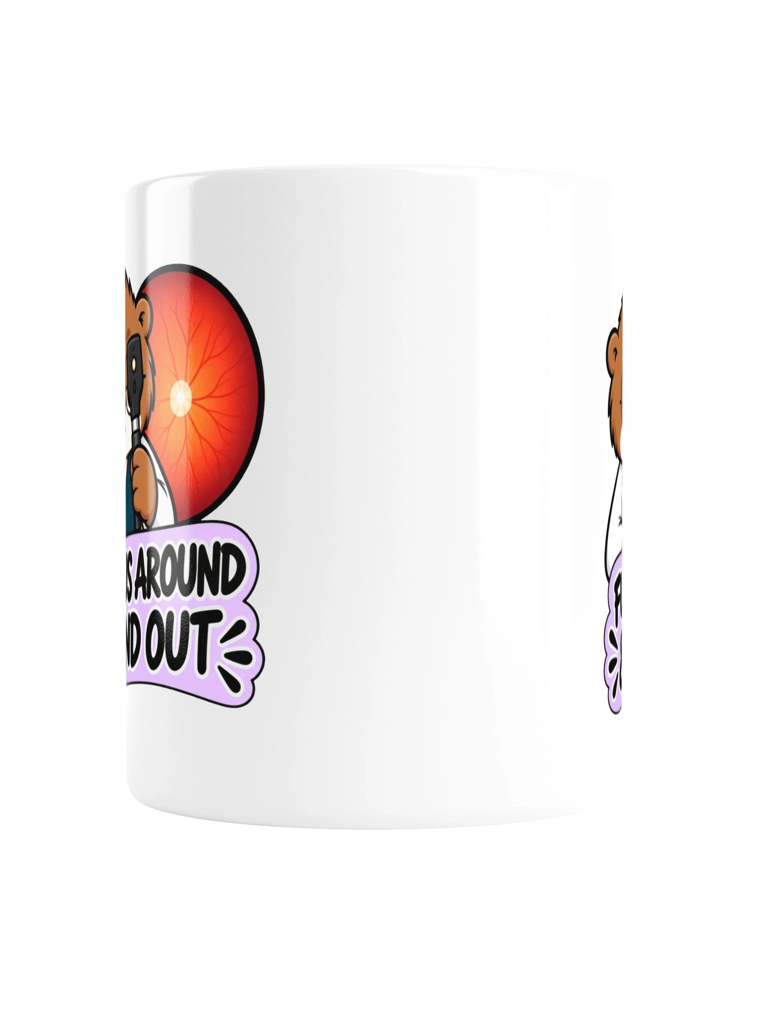 Sleepy Optometrist Fundus Around & Find Out Mug product image (2)