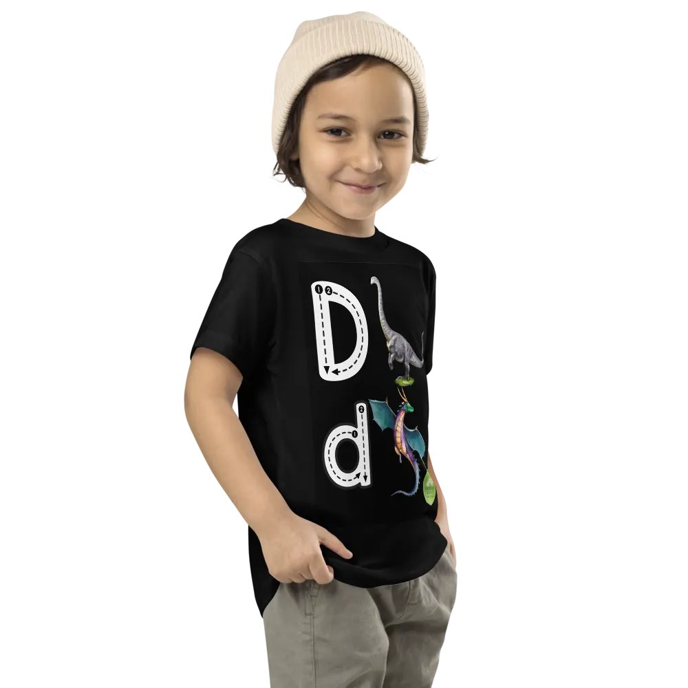 JoBeths' Design Dd Black Toddler T-Shirt product image (3)