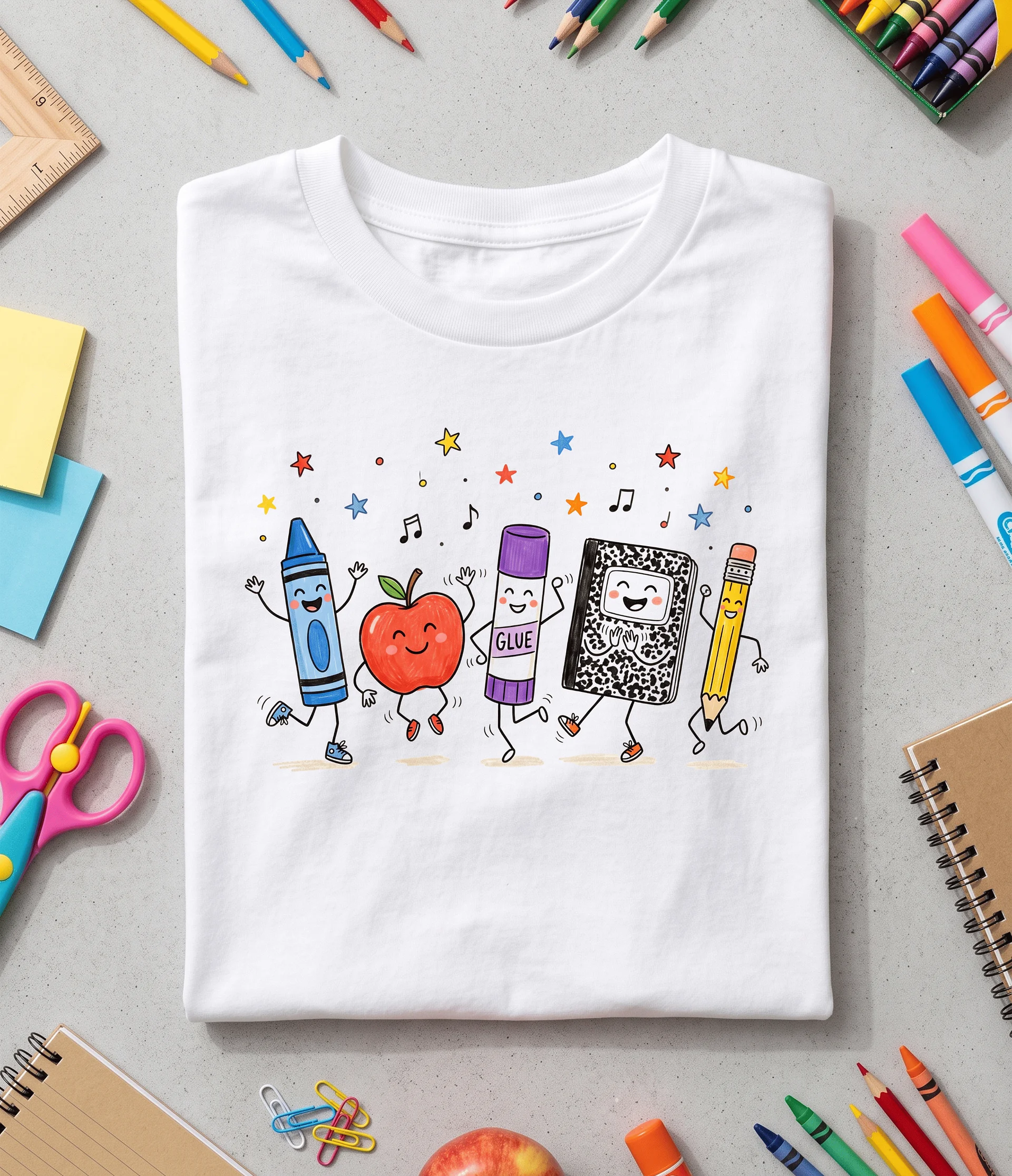 Dancing School Supplies Shirt – Cute Back to School Tee ✏️ product image (1)