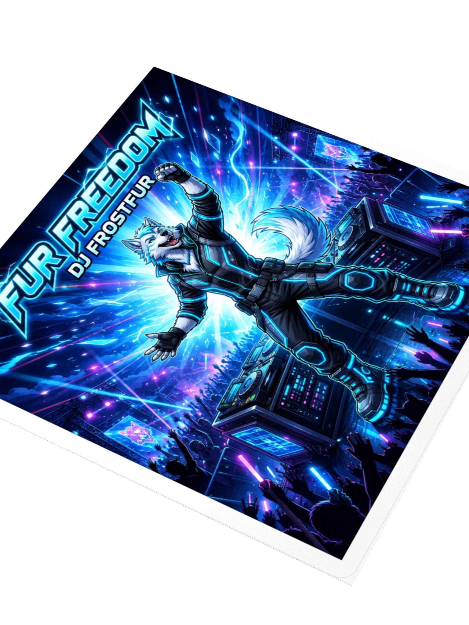 Fur Freedom – DJ Frostfur Sticker product image (8)