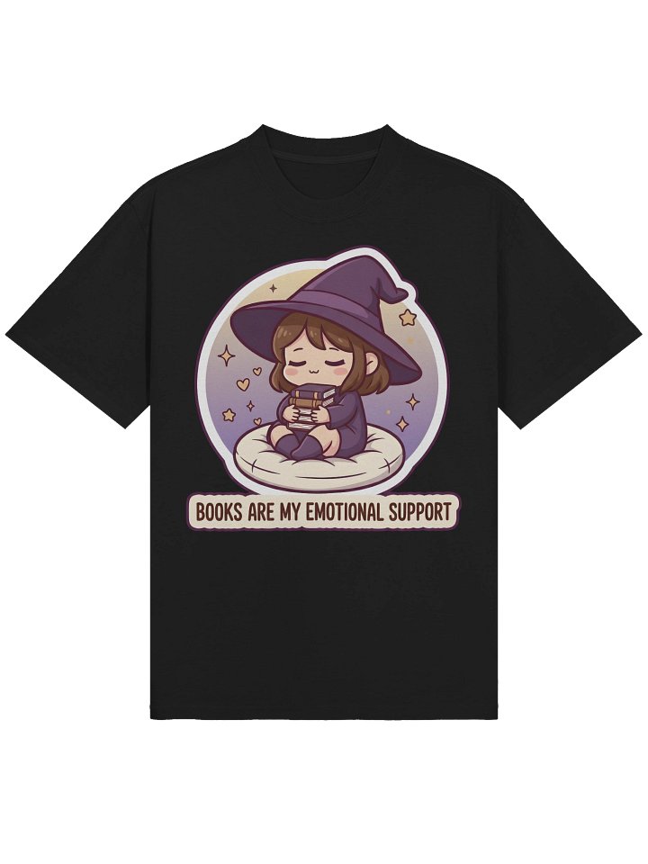 Books are my emotional support - Oversized T-Shirt product image (1)