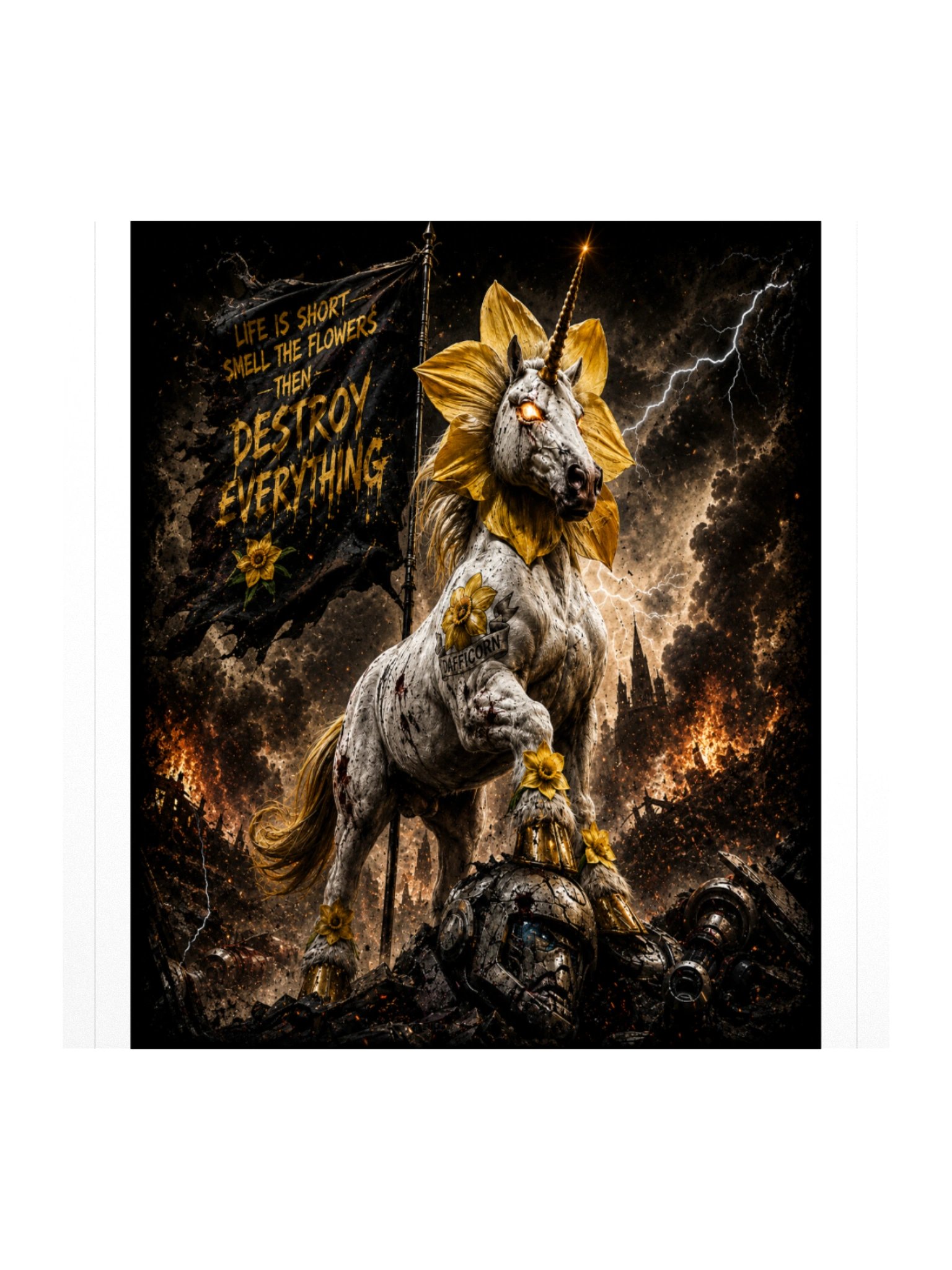 Dafficorn Sticker product image (2)