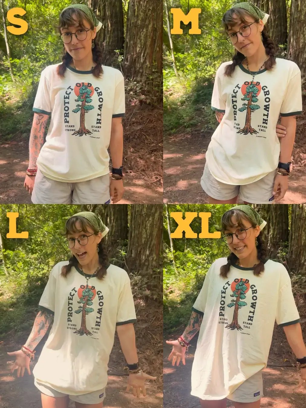 Protect Old Growth - Sequoia sempervirens Ringer T-Shirt product image (4)