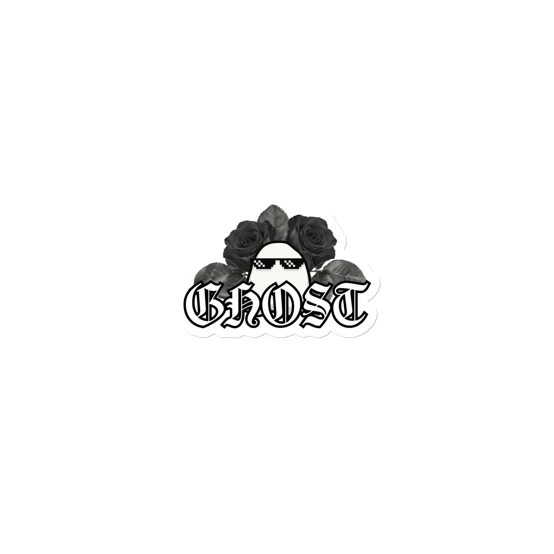 Ghost rose magnet product image (1)