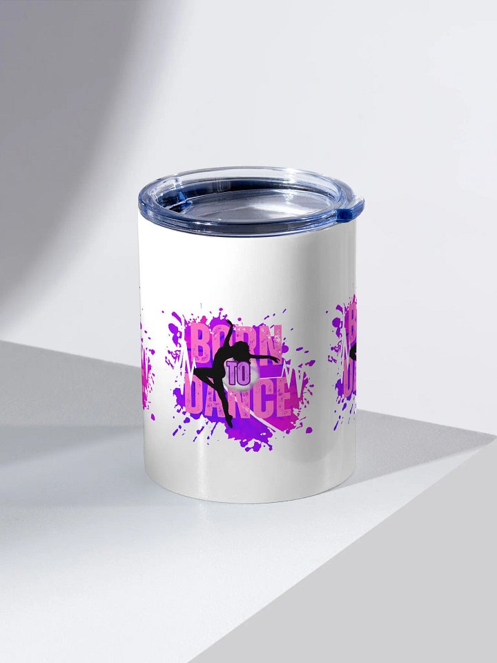 Born to Dance Enthusiast's Her Silhouette Stainless Steel Tumbler product image (2)