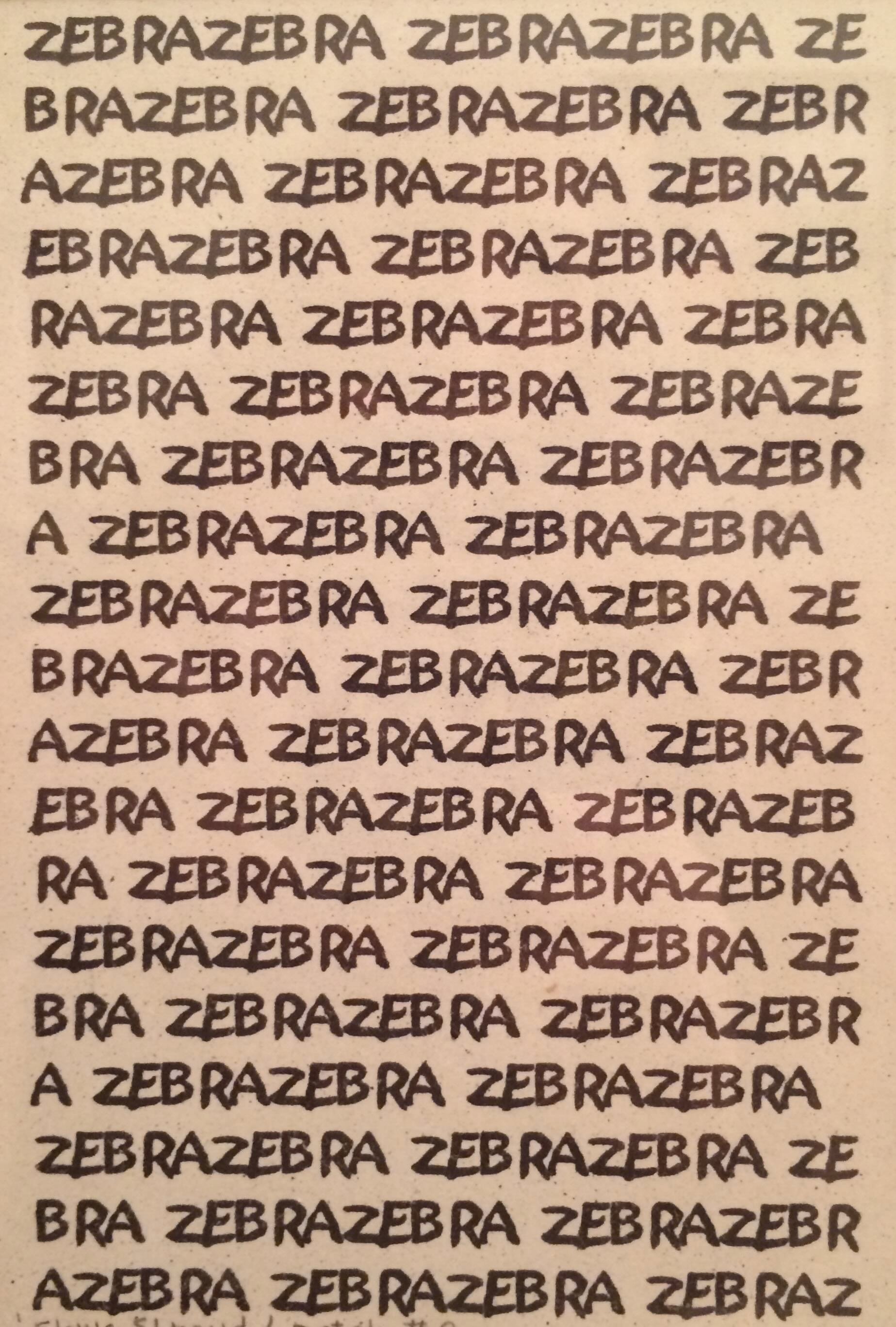 ZebraZebra Poster product image (5)