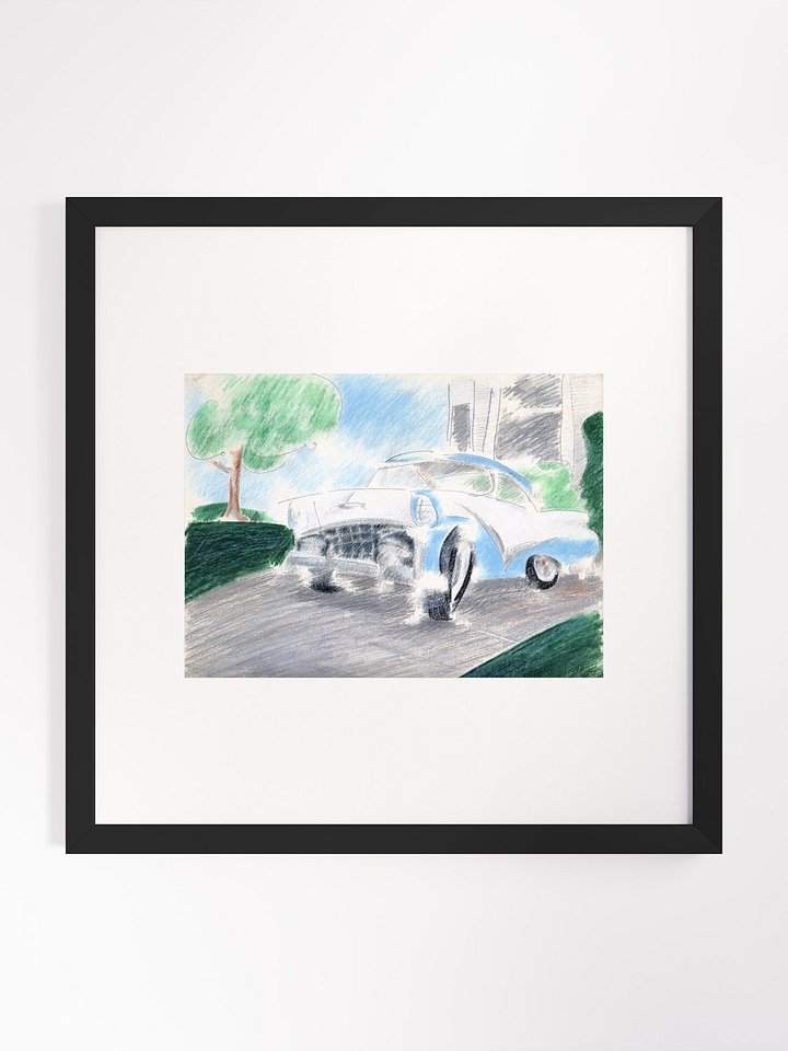 '56 Ford 1984 print framed product image (1)