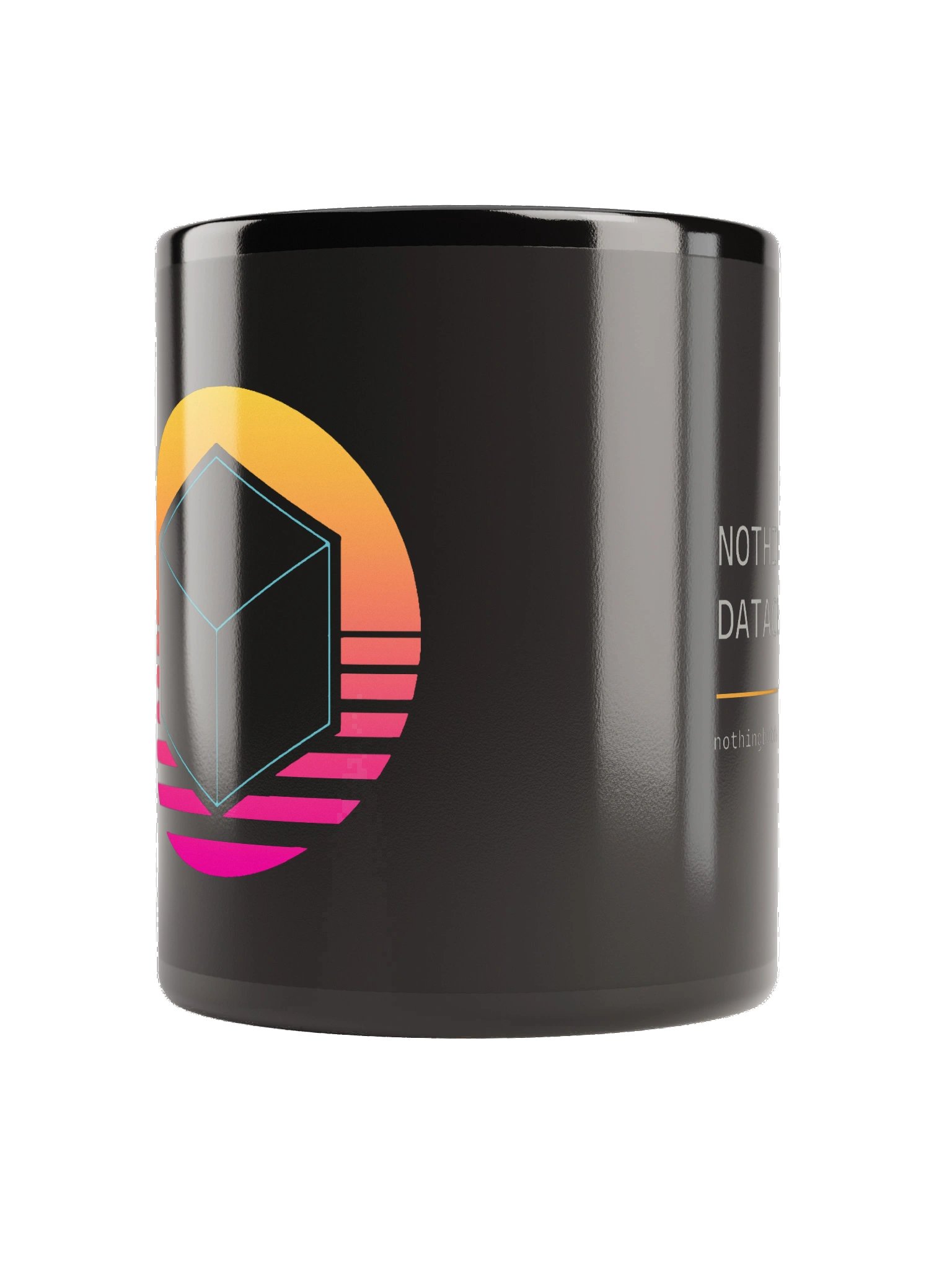 Black Glossy Mug product image (3)