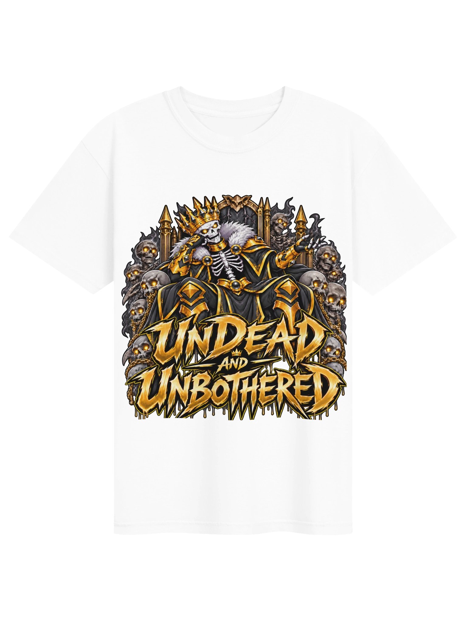Undead and Unbothered Tee (Black) product image (1)